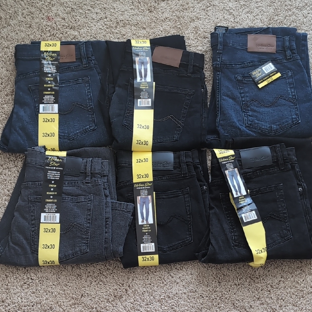 Urban Star Jeans Lot- new 32*30